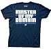 Seinfeld Master of My Domain Men's T-Shirt Tee Navy
