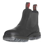REDBACK UBBK "The Easy Escape - Slip-On Black Leather Boots