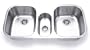 Stainless Steel Undermount Kitchen Sink - Triple Bowl