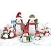 Adorable Plush Penguin Family For Christmas/Holiday Decor