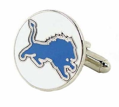 Detroit Lions Cufflinks - NFL Football Sports Themed Formal Wear