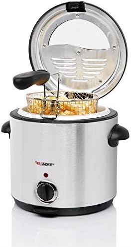 Stainless Steel Electric 6-cup Deep Fryer, features stainless steel housing, and cool-touch handles. Fat fryers are great for the kitchen. Frying with a fryer makes for a delicious experience.