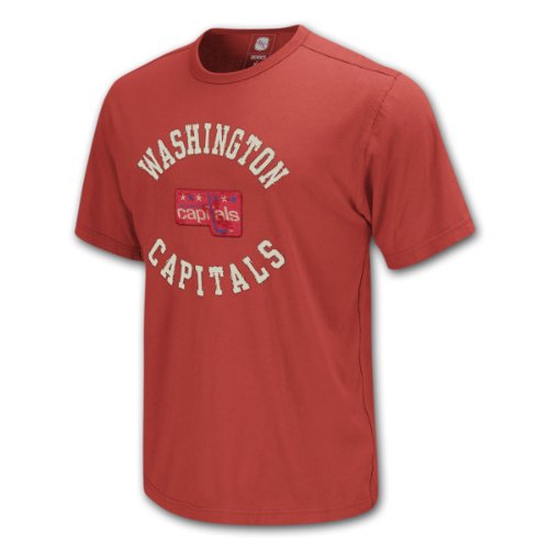 Washington Capitals Vintage Applique Jersey T-Shirt Size XXL