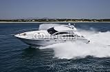 Wallmonkeys Peel and Stick Wall Decals - Italy, Circeo Bay (rome), Tirrenian Sea, Luxury Yacht - 72