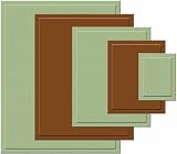 Wizard Nestabilities Die Set: Classic Rectangle Large (5 Dies)