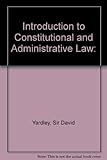 Introduction to constitutional and administrative law