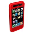 Sumajin INK Silicon Case for iPhone 3GS（Red）[SM-SIL3GS-RD]