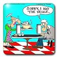 Londons Times Funny Food Coffee other Digestibles - Coffee, Hold The Cow Please - Light Switch Covers - double toggle switch Best Price