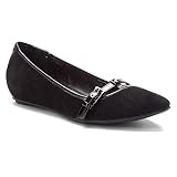 Kenneth Cole REACTION Women’s Uptown Girl Ballet Flat,Black,6 M US