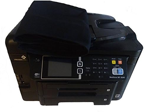 HP LaserJet Pro M201dw Printer Dust Cover |Premium Black Twill Fabric