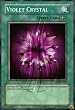 2002 Legend of Blue Eyes White Dragon Unlimited LOB-42 Violet Crystal (SP)