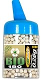 TSD Tactical 1000 Count Feeder Bottle Biodegradeable White Airsoft BB's ( 0.26g, 6mm)