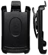 Blackberry Curve 8310 Swivel Rotating Belt Clip Cell Phone Holster - Black Hard Plastic Holster Clip