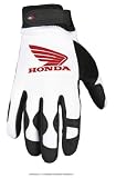 Joe Rocket Honda Tuner Mens Motorcycle Gloves White S