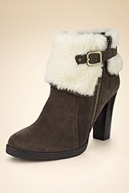 Autograph High Heel Faux Fur Cuff Boots with InsoliaÃ‚Â®