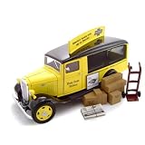 1934ChevroletCanopyTruckYellowW/Accessories1/24