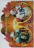 Peyton Manning Indianapolis Colts 2000 Topps Gold Label Holiday Match-Ups Fall #T9 Football Card
