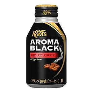 JT Roots(ルーツ) アロマブラック 3ケース(285gボトル缶×72本)