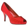 Women's Mossimo® Isabella Peep-Toe Pumps - Red