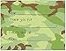 MyExpression.com 20 Camo Kids Fill-in Birthday Thank You Cards