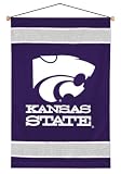 KANSAS STATE WILDCATS OFFICIAL TEAM JERSEY WALL BANNER