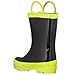 Boys Teenage Mutant Ninja Turtles TMNT Waterproof Easy-On Rubber Rain Boots