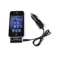 ATC LCD FM TRANSMITTER+Car Charger for iPhone 4 3G iPod TOUCH