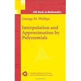 interpolation and approximation by polynomials cms books in mathematics