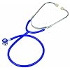 Veridian 05-11903 Heritage Series Chrome-plated Zinc Alloy Newborn Dual Head Stethoscope, Royal Blue
