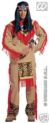 MENS SITTING BULL INDIAN SQUAW