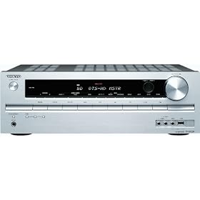 Onkyo TX-SR309S 5.1 AV Receiver (3D Ready, iPod/iPhone Ready, USB Port) - Silver