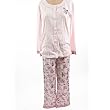 Body Touch Embroidered Knit PJ Set - Plus Size
