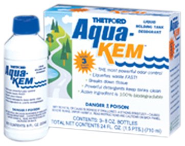 AQUA KEM Toilet Chemical, 1/2 Gallon