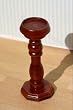 Dollhouse Miniature Cherry Stained Wood Pedestal