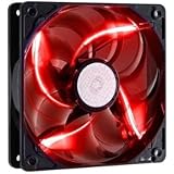 Cooler Master R4-L2R-20AR-R1 Sickleflow "120mm, Quiet Case Fan / Cooler Fan" Black with Red LED