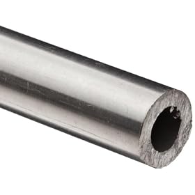 Stainless T-304 Pipe Schedule 40 2.5" nom. (2.88" OD x 0.2" Wall x 2.469" ID) Cut to 12"