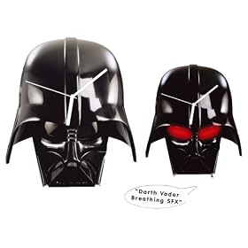 Wesco Star Wars 3D Darth Vader Helmet Clock