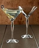 Orrefors Balans Martini Glasses, Set of 2