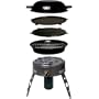 Cadac 6541HP Safari Chef Grill 5-in-1 Portable Cooking System