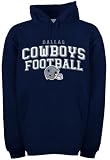 Dallas Cowboys Top Division Navy Fleece Hooded Sweatshirt