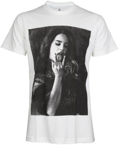 GlobalWish Lana Del Rey T-Shirt Pretty Model New White Tee