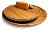Bamboo Two-Tiered Lazy Susan