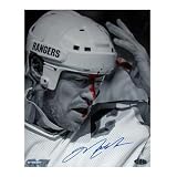 Mark Messier B&W Blood Vertical 8x10 Photo - NHL Photos