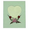 Hearts & Roses Photo Album - Light Blue
