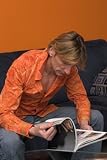 Orange: Men's Long Sleeve Fitted Clubbing Shirt, Prints, 100% Cotton, with Details