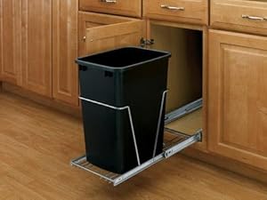 RV-12KD-18C S - 35 Quart Pullout Waste Container - Kitchen Waste Bins