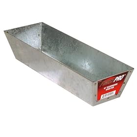 FinishPro 5-102 12-Inch Galvanized Mud Pan