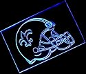 NFL- New Orleans Saints Helmet Neon Light Sign