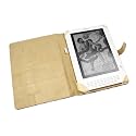 Premium Genuine Black & Silver Zebra Carrying Protector Leather Case for Amazon Kindle DX 9.7" 9.7-inch Wireless Reading Device