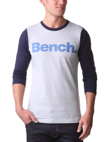 Bench Herren Longsleeve HID, medium gey marl, S, BMGA2566_GY080X-NY006 Preisvergleich